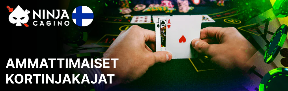 Ammattitaitoiset Ninja Casino live-jälleenmyyjät pitävät pelit reippaasti liikkeellä pöydissä