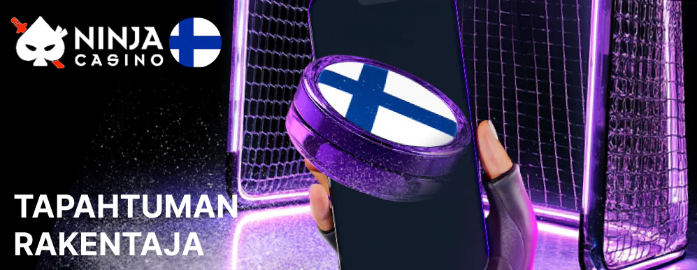 Ninja Casino on myös Tapahtuman rakentaja -ominaisuus, jolla voit luoda räätälöityjä vetoja