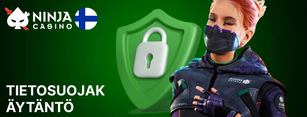 Ninja Casino pitää tietosi turvassa vakavasti